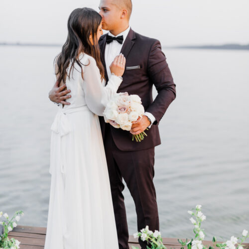 Plenerowy ślub nad jeziorem Navigator Zbąszyń